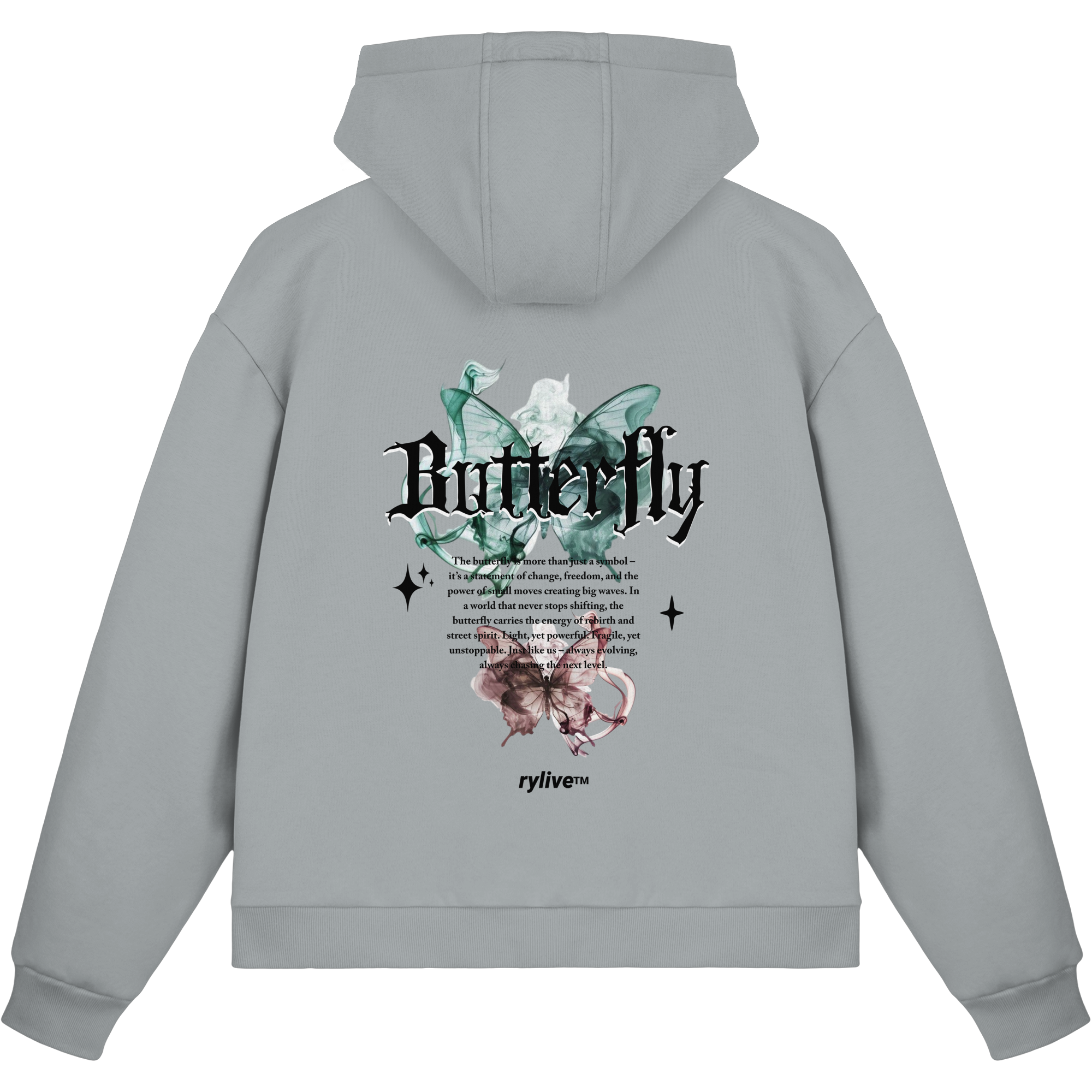 rylive Unisex Boxcut Zipper // Butterfly
