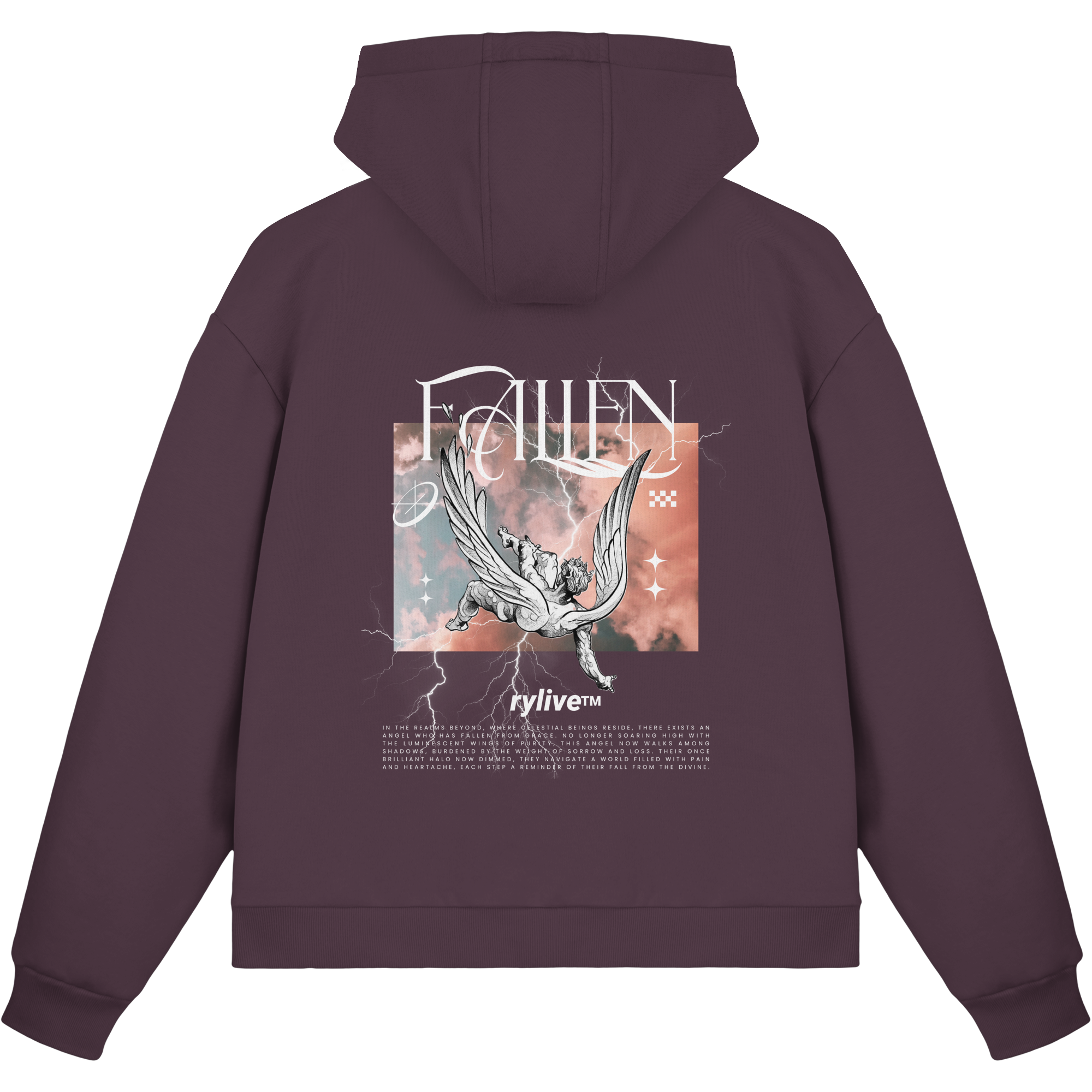 rylive Unisex Boxcut Zipper // Fallen Angel
