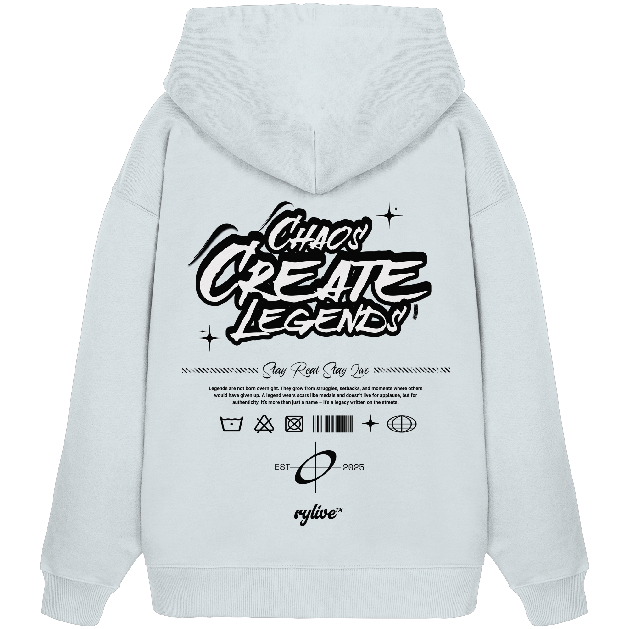 rylive Unisex Oversized Hoodie  // Legend