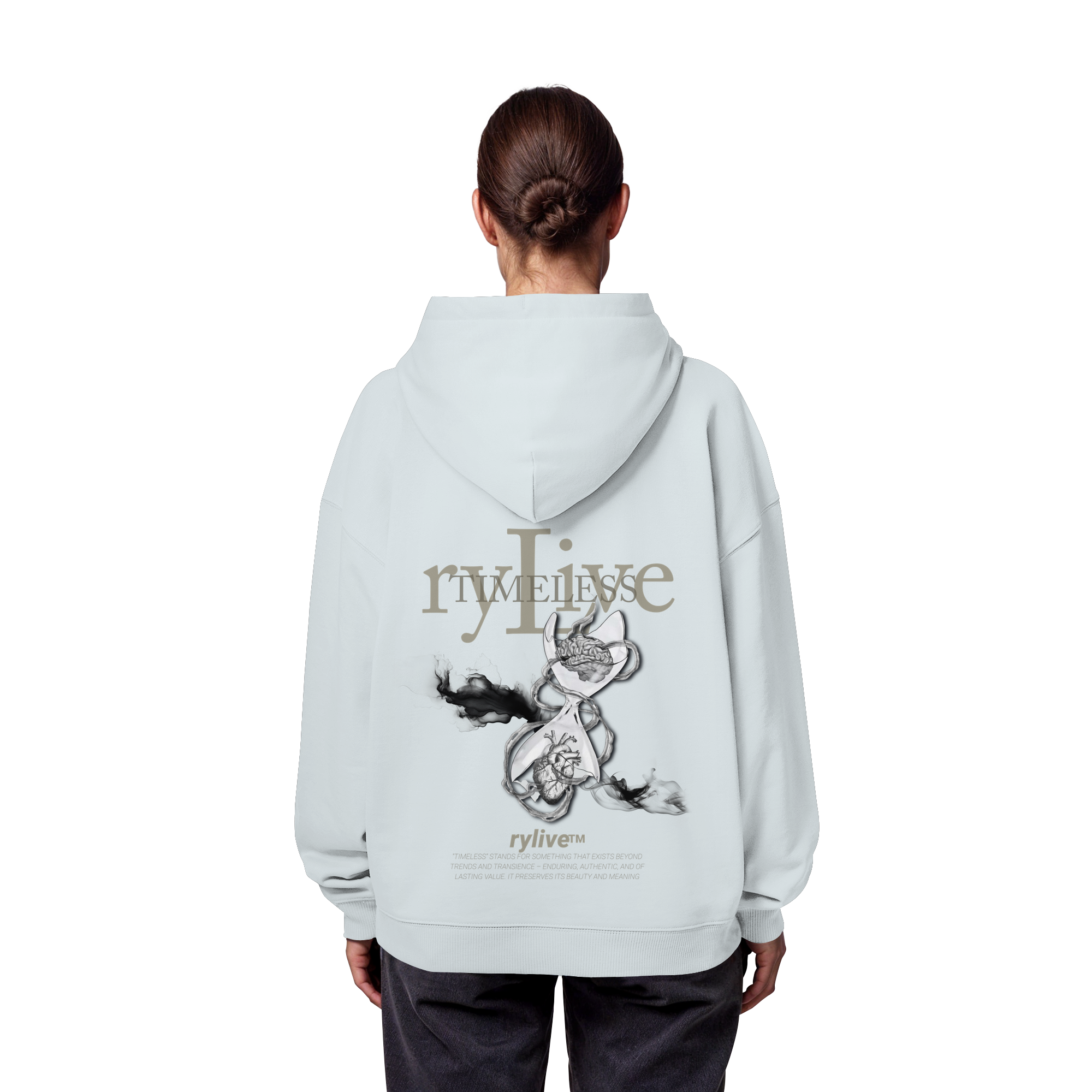 rylive Unisex Oversized Hoodie // Timeless