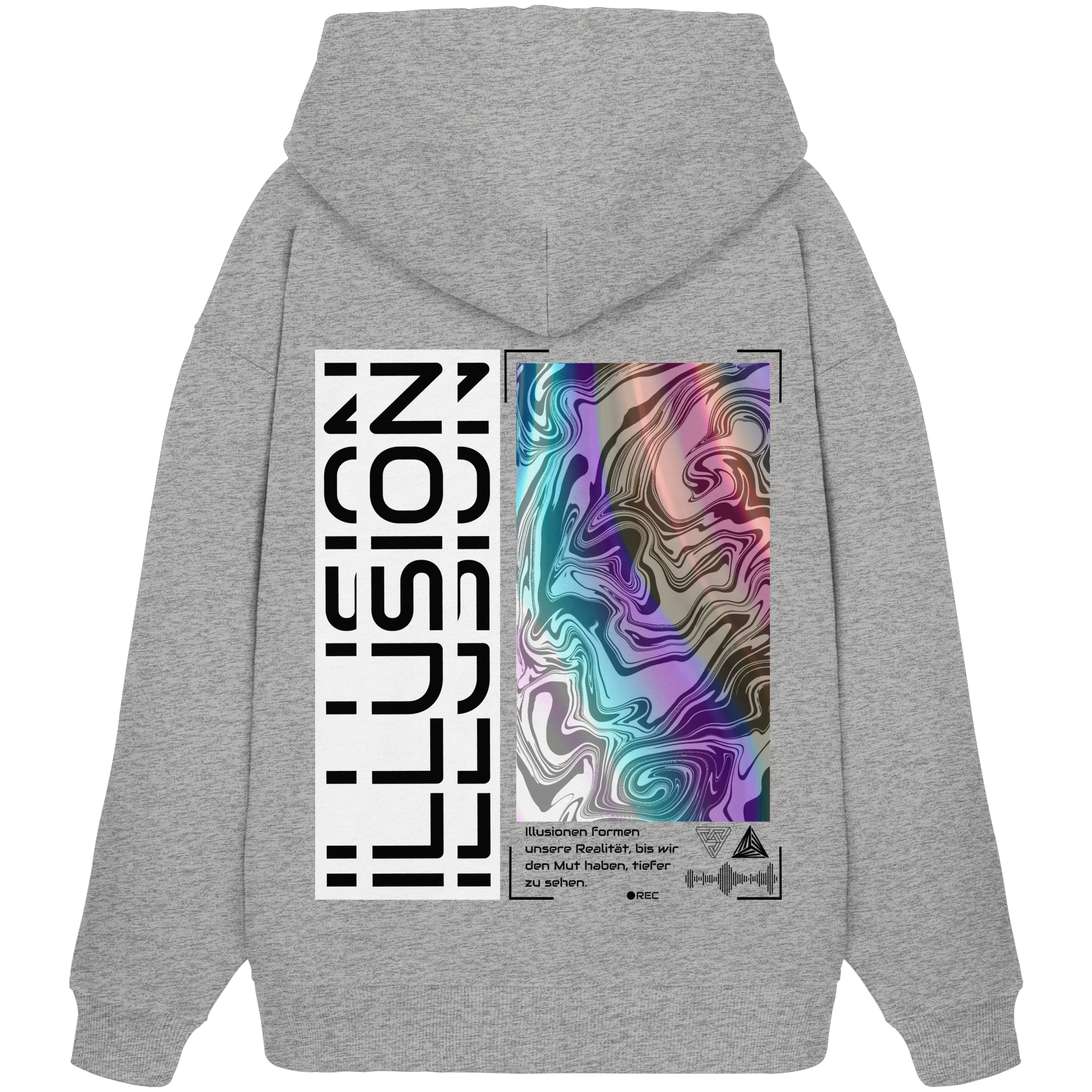 rylive Unisex Oversized Hoodie // Illusion