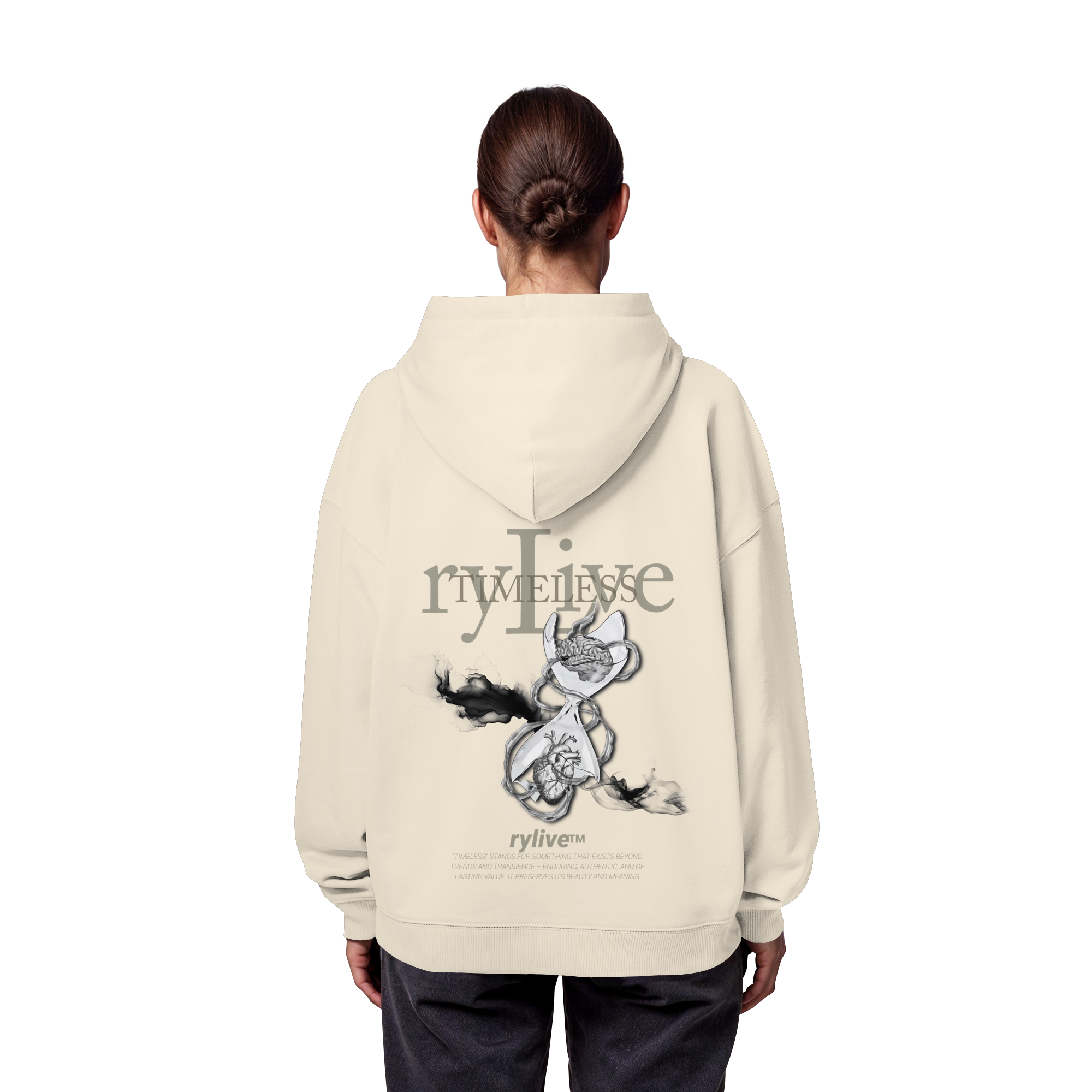 rylive Unisex Oversized Hoodie // Timeless