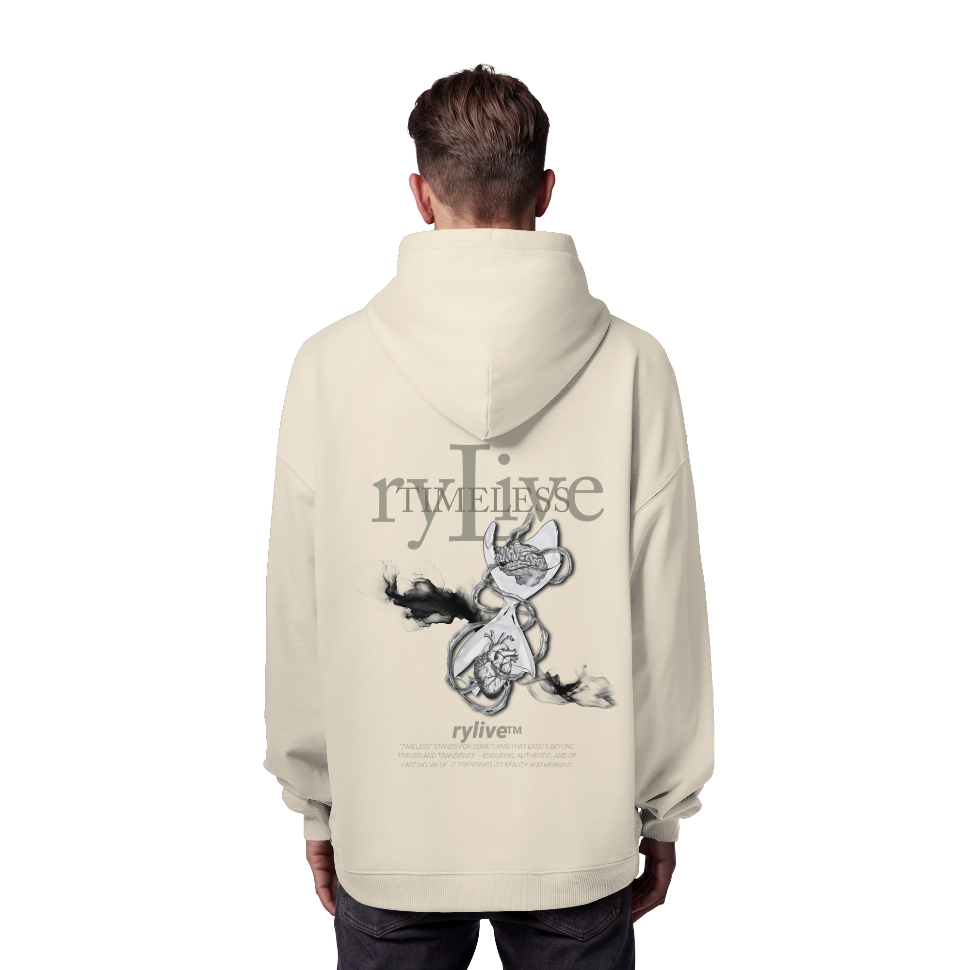 rylive Unisex Oversized Hoodie // Timeless
