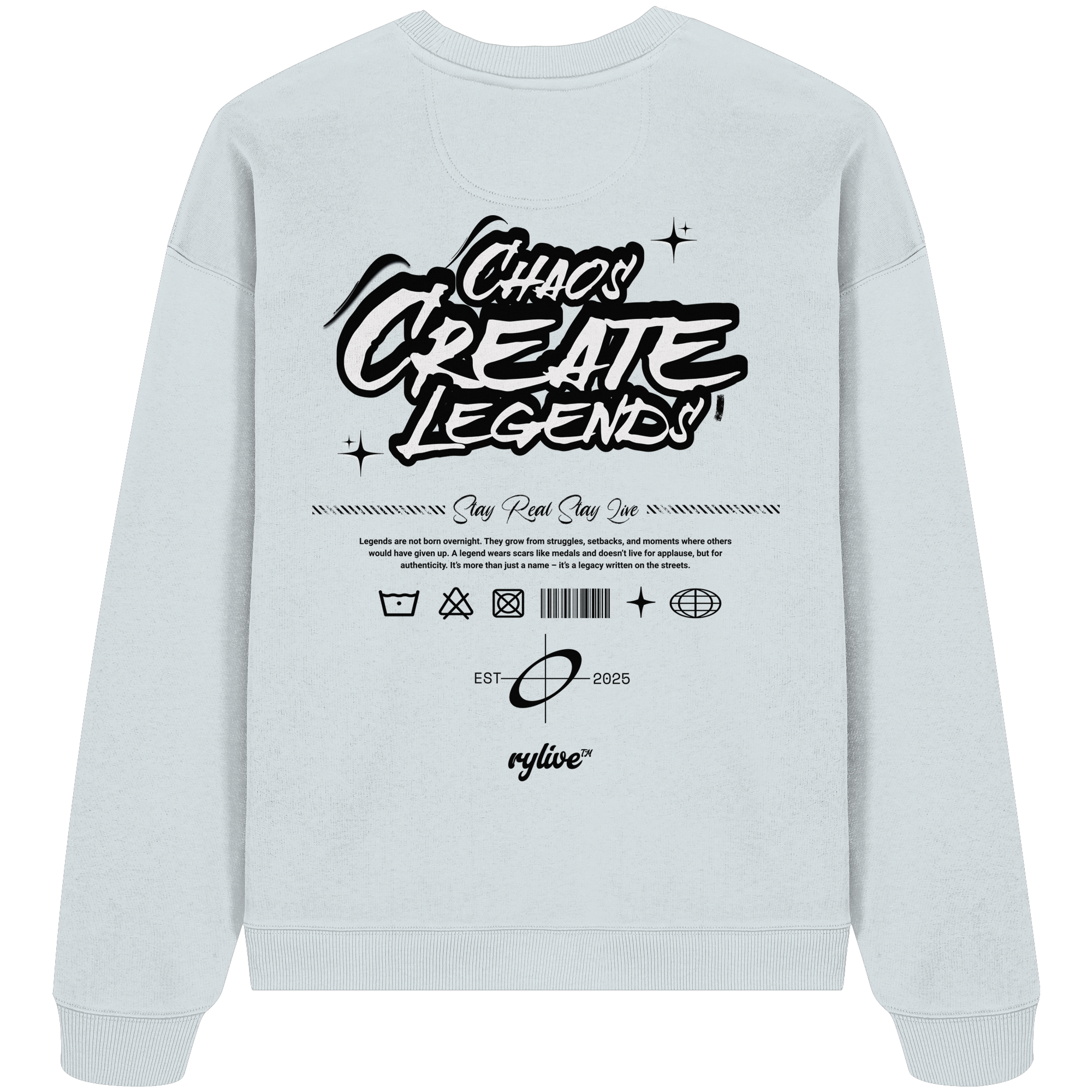 rylive Unisex Oversized Sweatshirt  // Legend