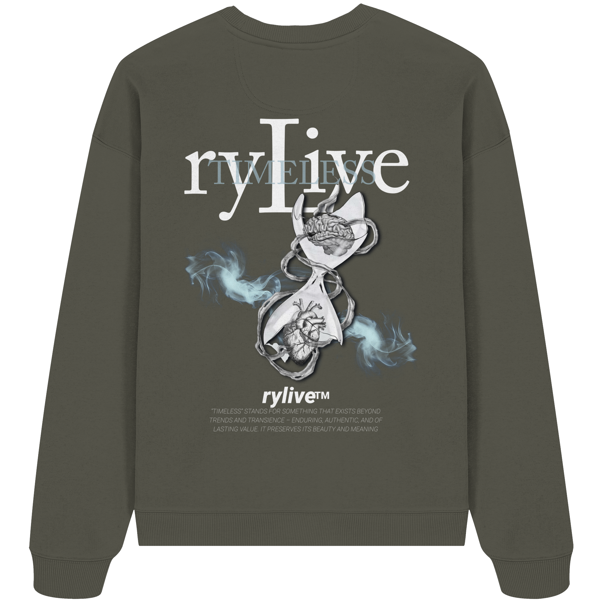 rylive Unisex Oversized Sweatshirt // Timeless