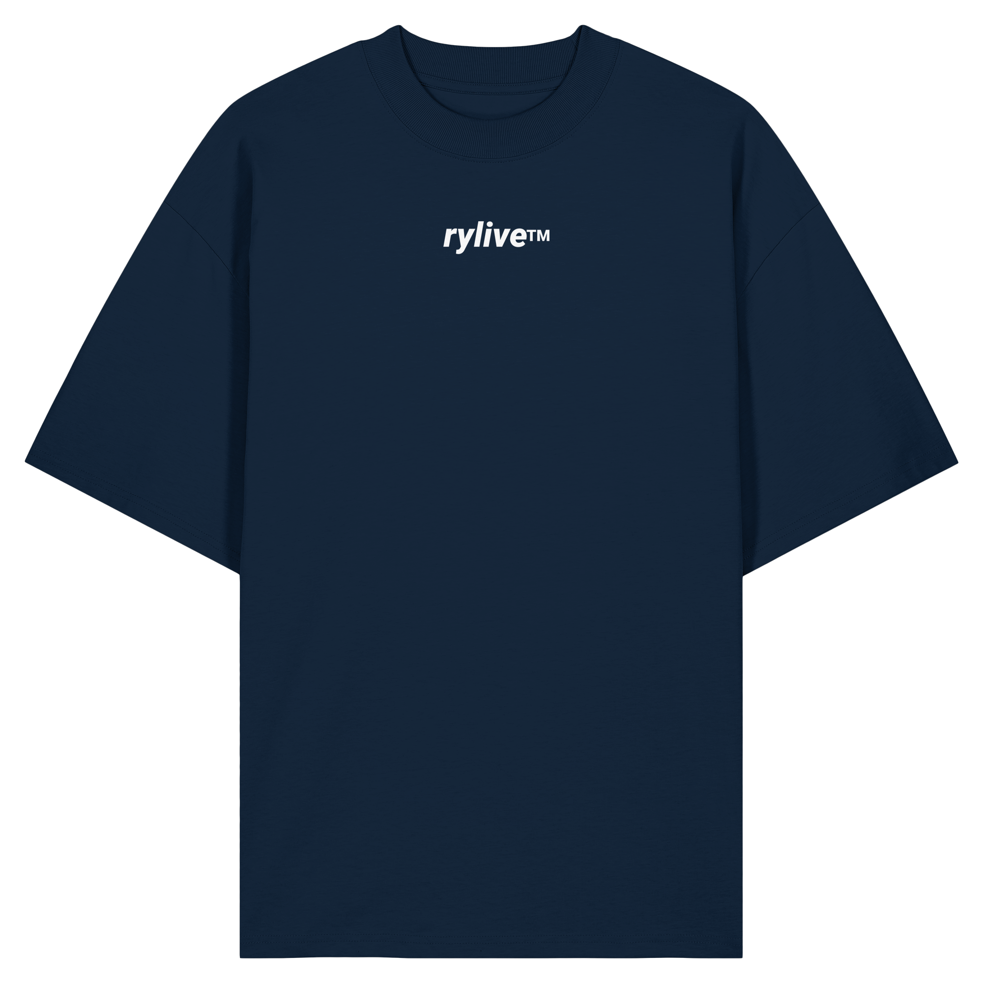 rylive Unisex Oversized T-Shirt // Flower Stamp