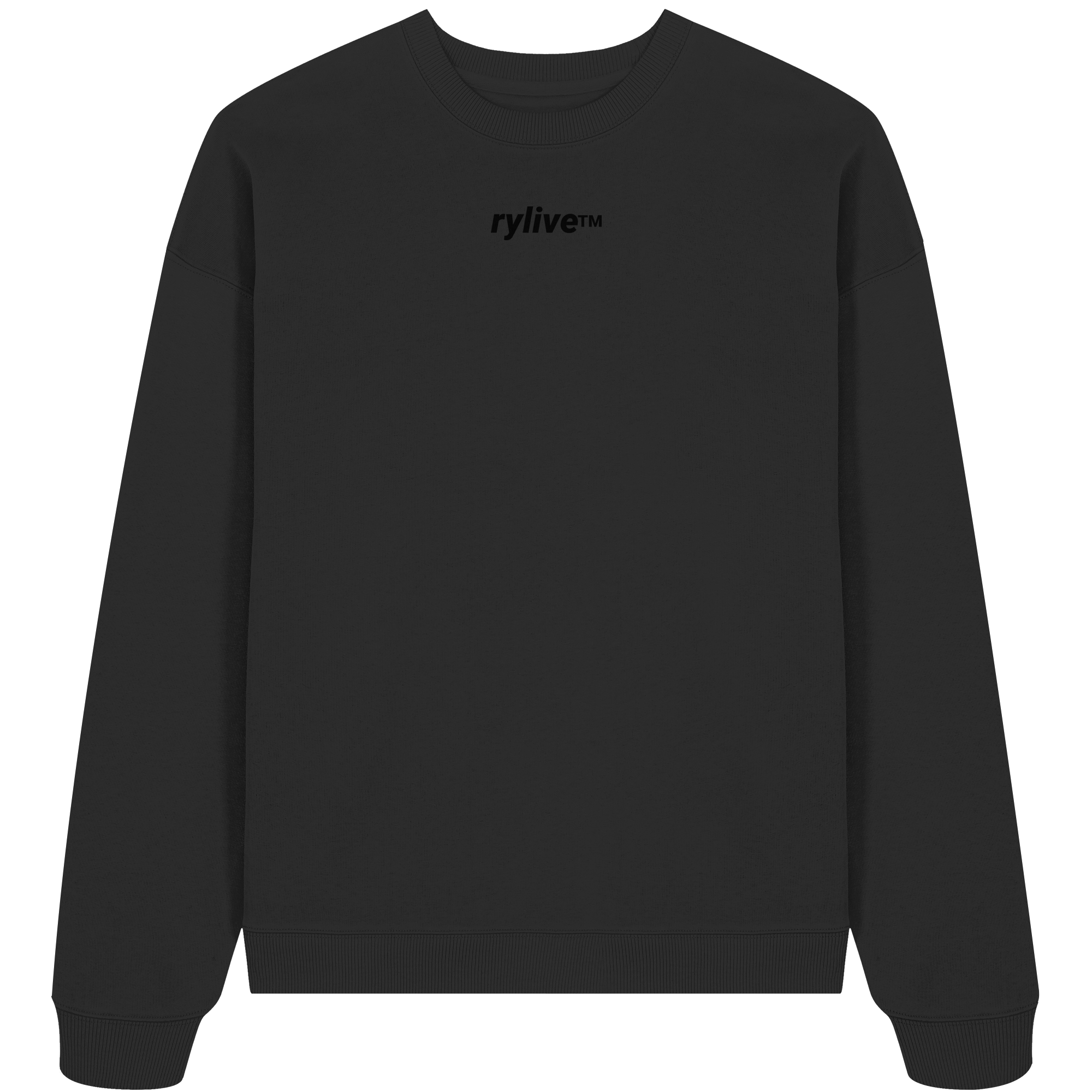 rylive Unisex Oversized Sweatshirt // Stay real Stay Live