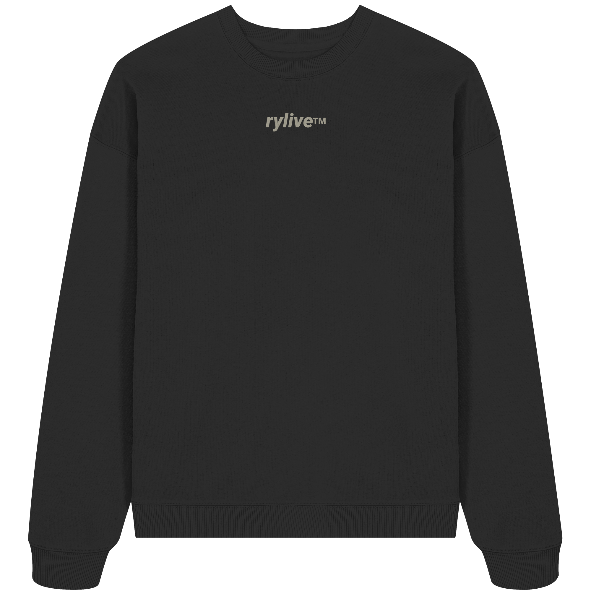 rylive Unisex Oversize Sweatshirt // Heart Flower