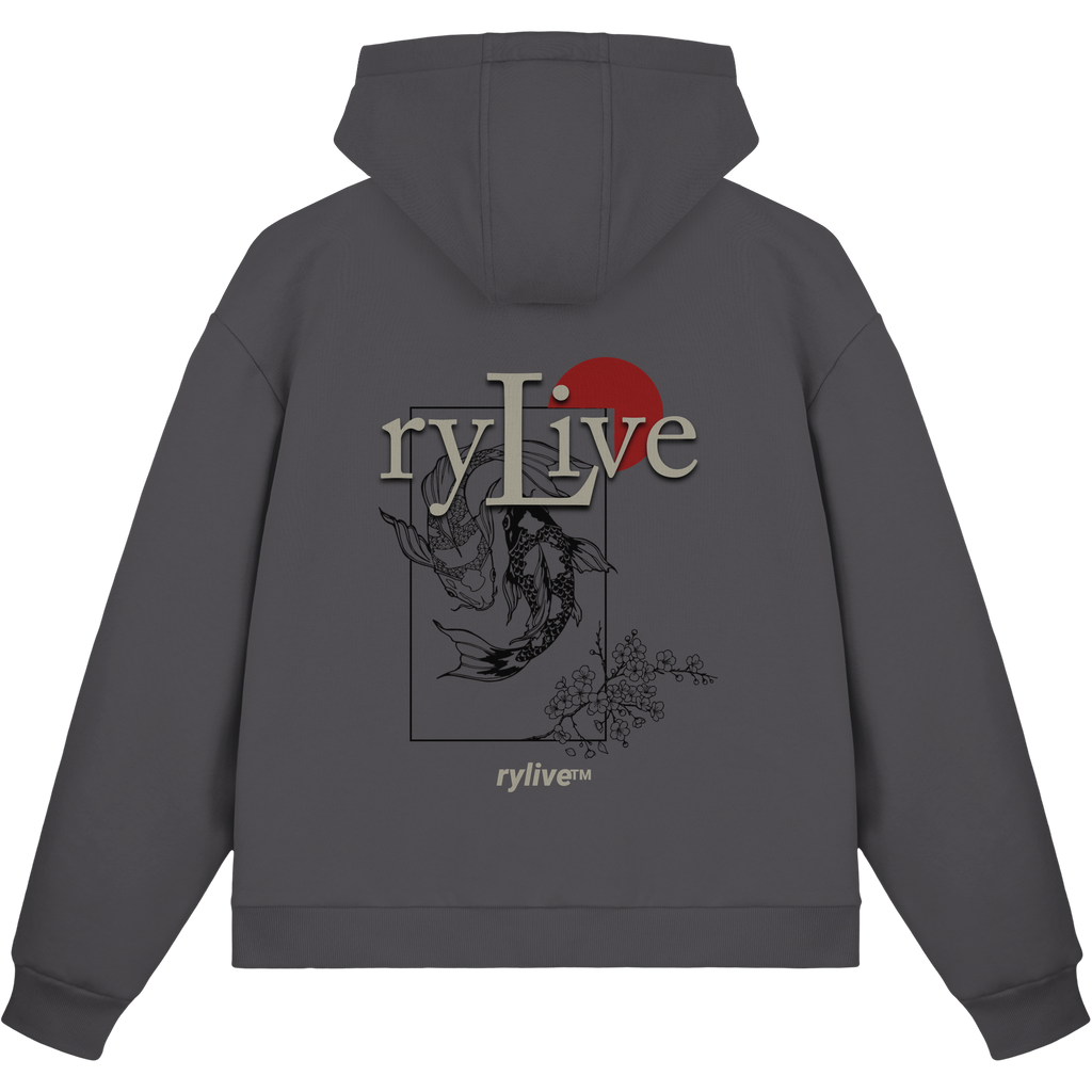 rylive Unisex Boxcut zipper // Koi