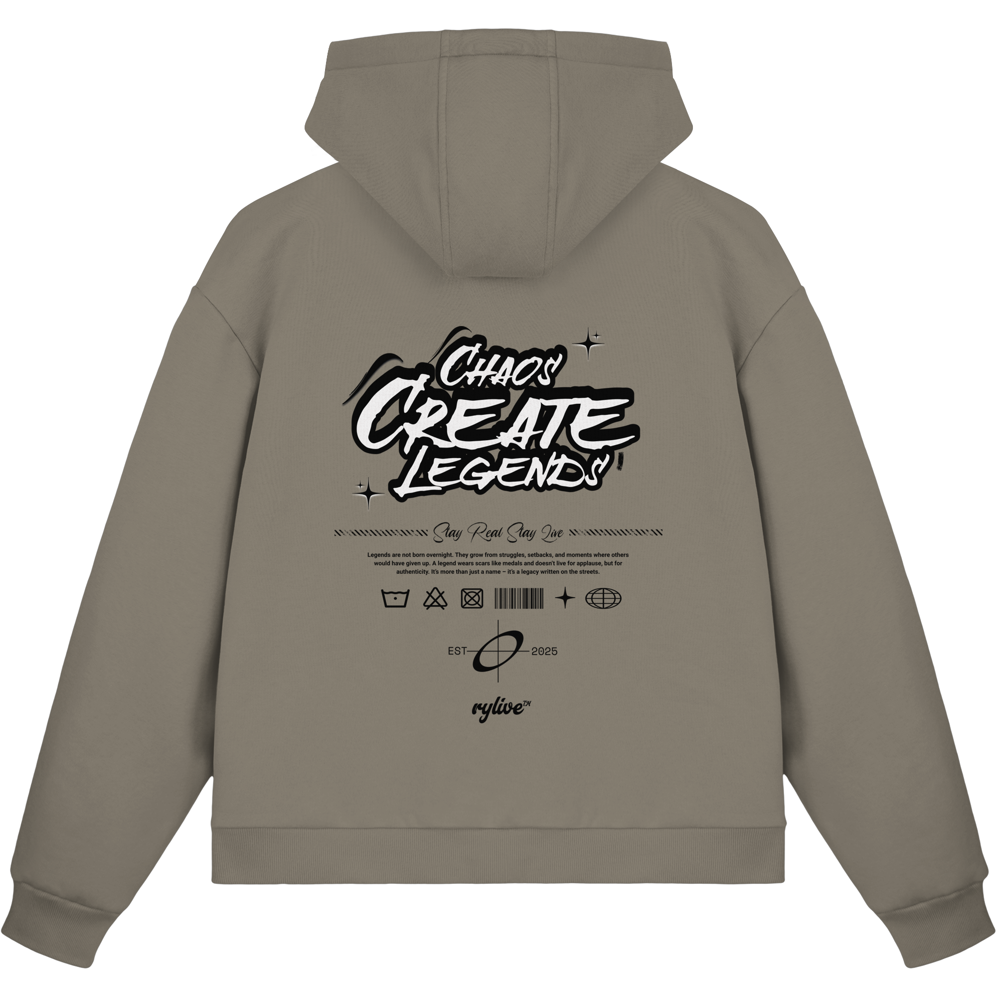 rylive Unisex Boxcut Zipper  // Legend