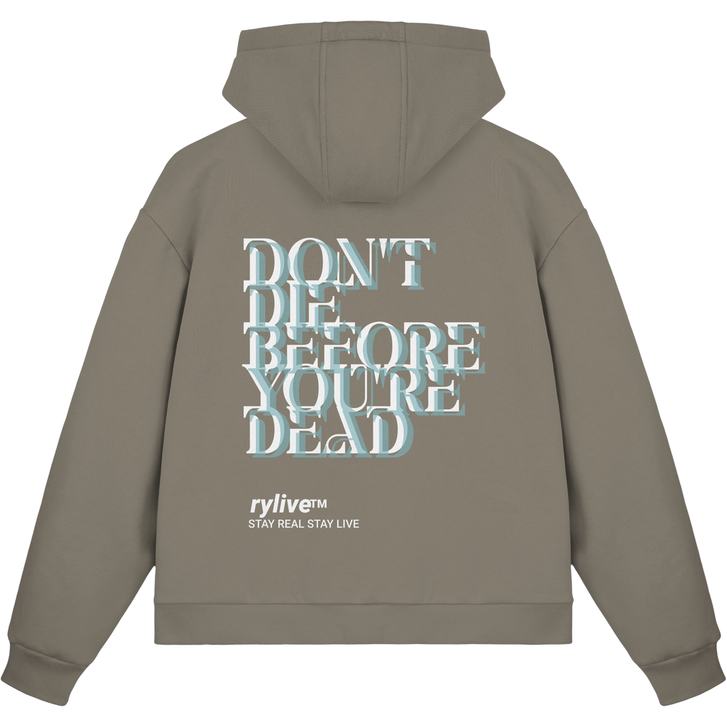 rylive Boxcut Zipper // Dont Die