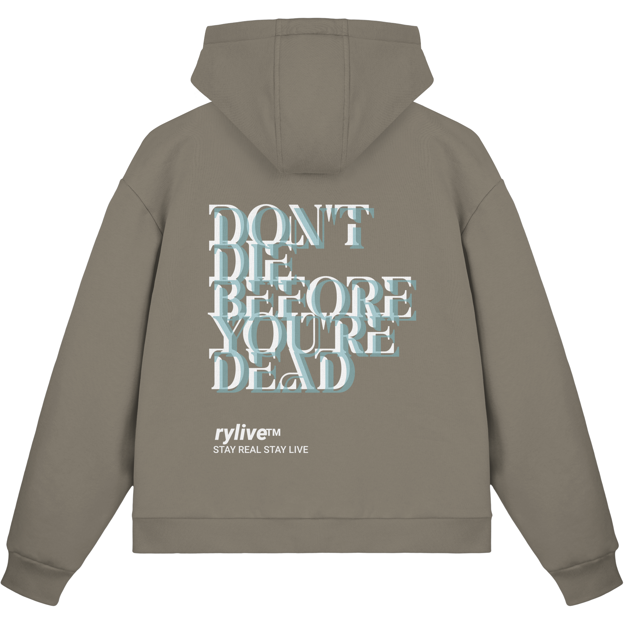 rylive Boxcut Zipper // Dont Die