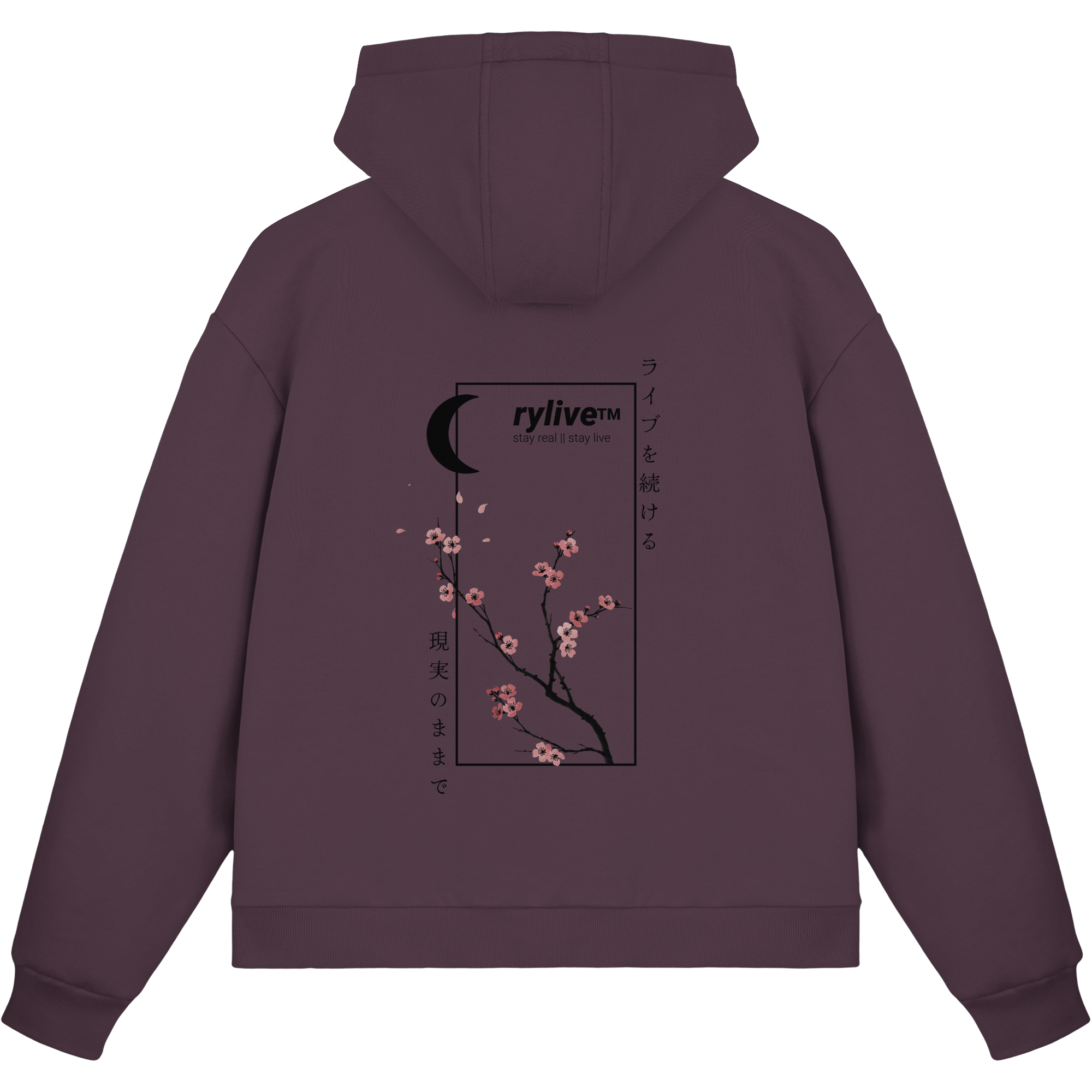 rylive Unisex Boxcut Zipper // Cherry Blossom