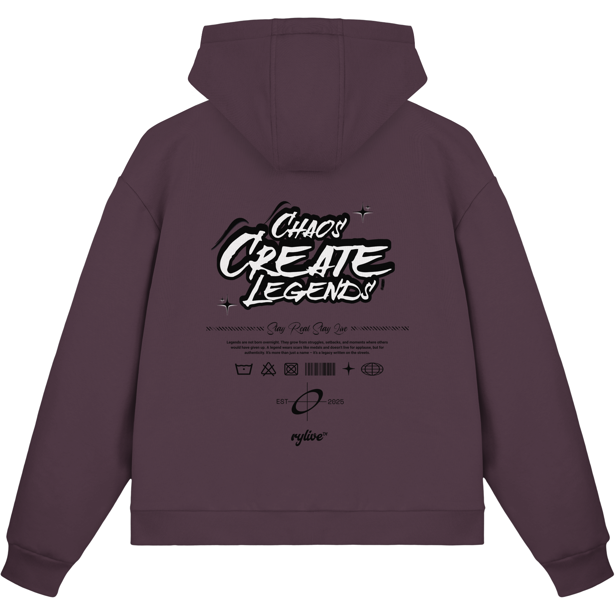 rylive Unisex Boxcut Zipper  // Legend