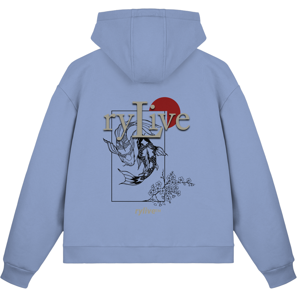 rylive Unisex Boxcut zipper // Koi