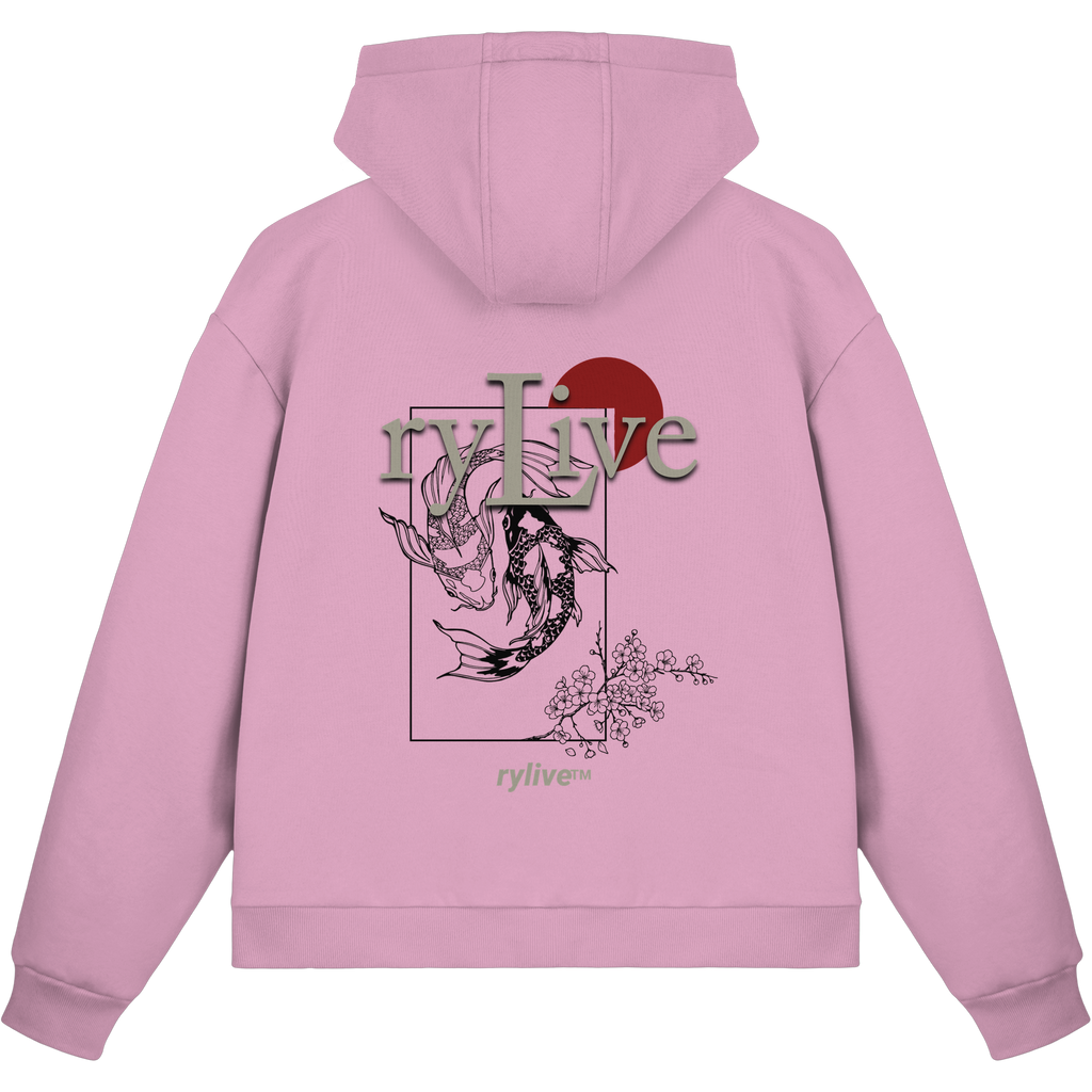 rylive Unisex Boxcut zipper // Koi