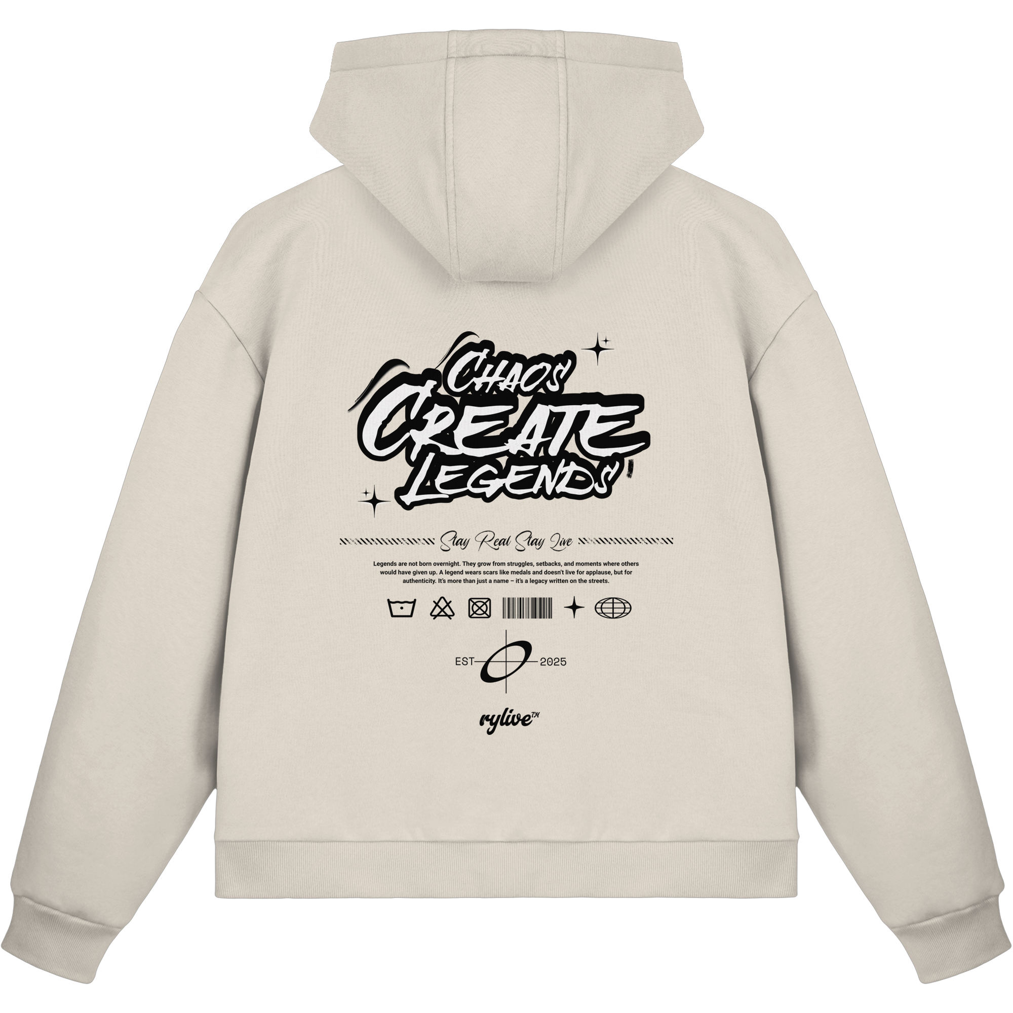 rylive Unisex Boxcut Zipper  // Legend