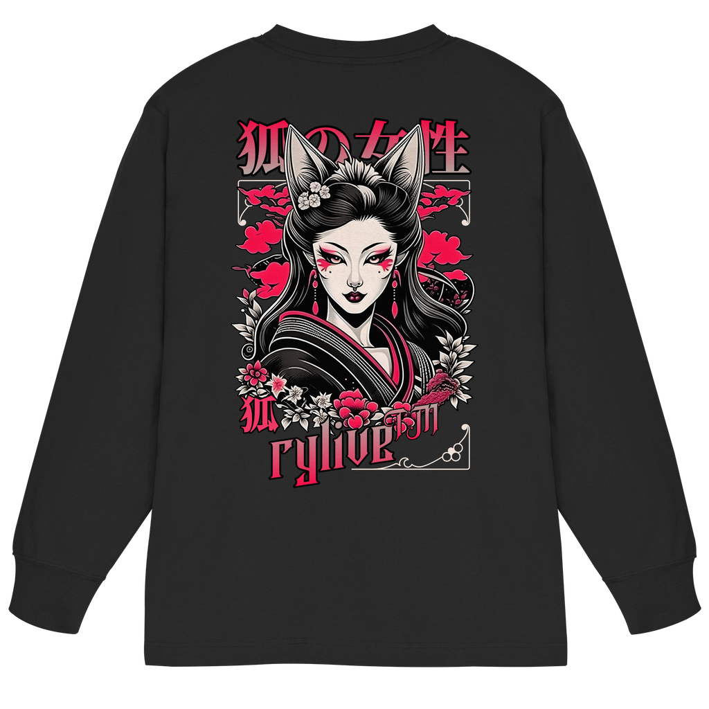 rylive Unisex Oversized Sweatshirt // Kitsune
