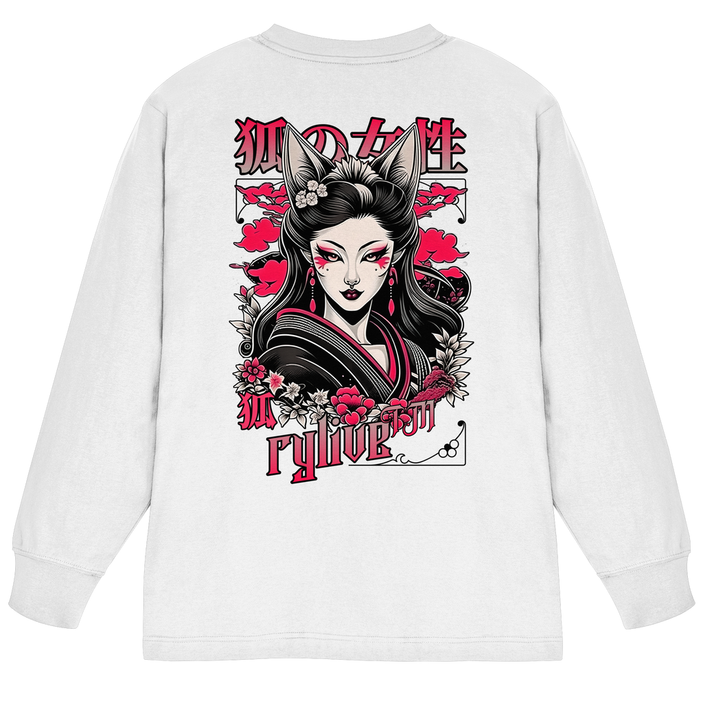 rylive Unisex Oversized Sweatshirt // Kitsune