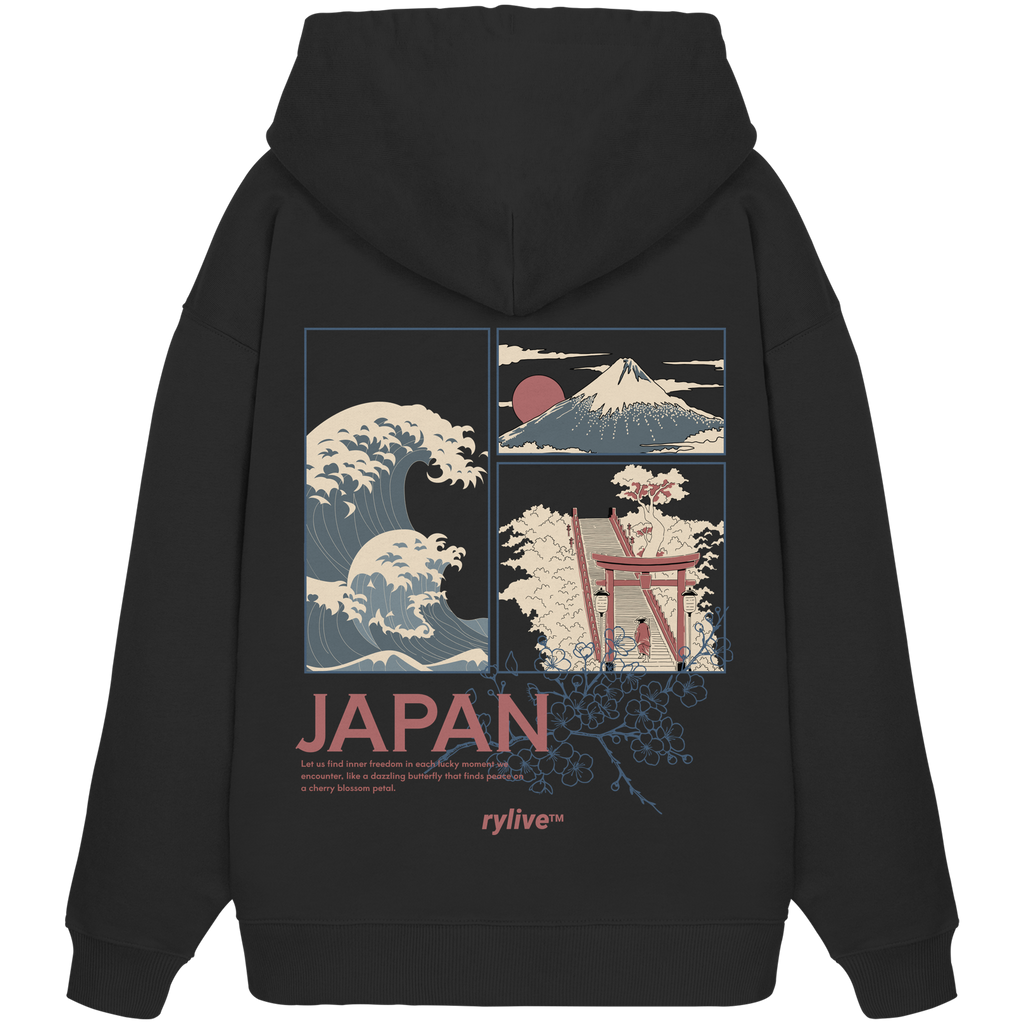 rylive Unisex Oversized Hoodie // Japan