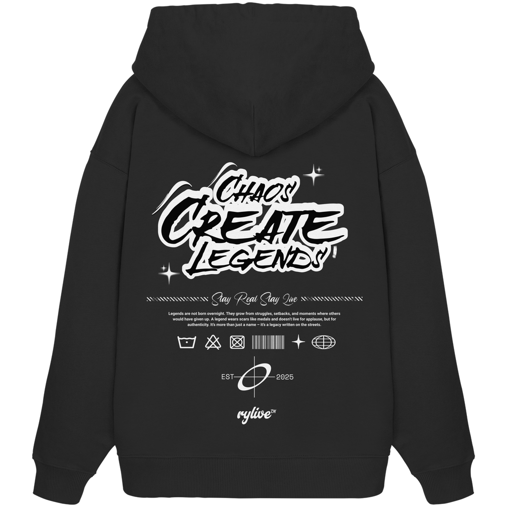 rylive Unisex Oversized Hoodie // Legend