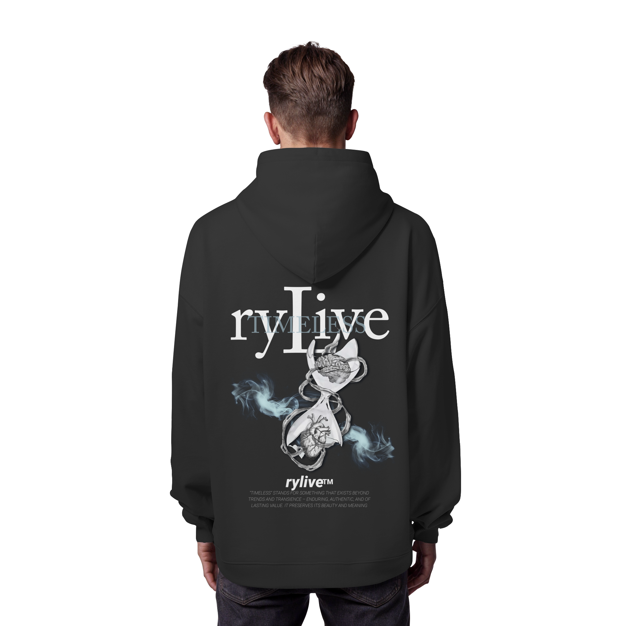 rylive Unisex Oversized Hoodie // Timeless
