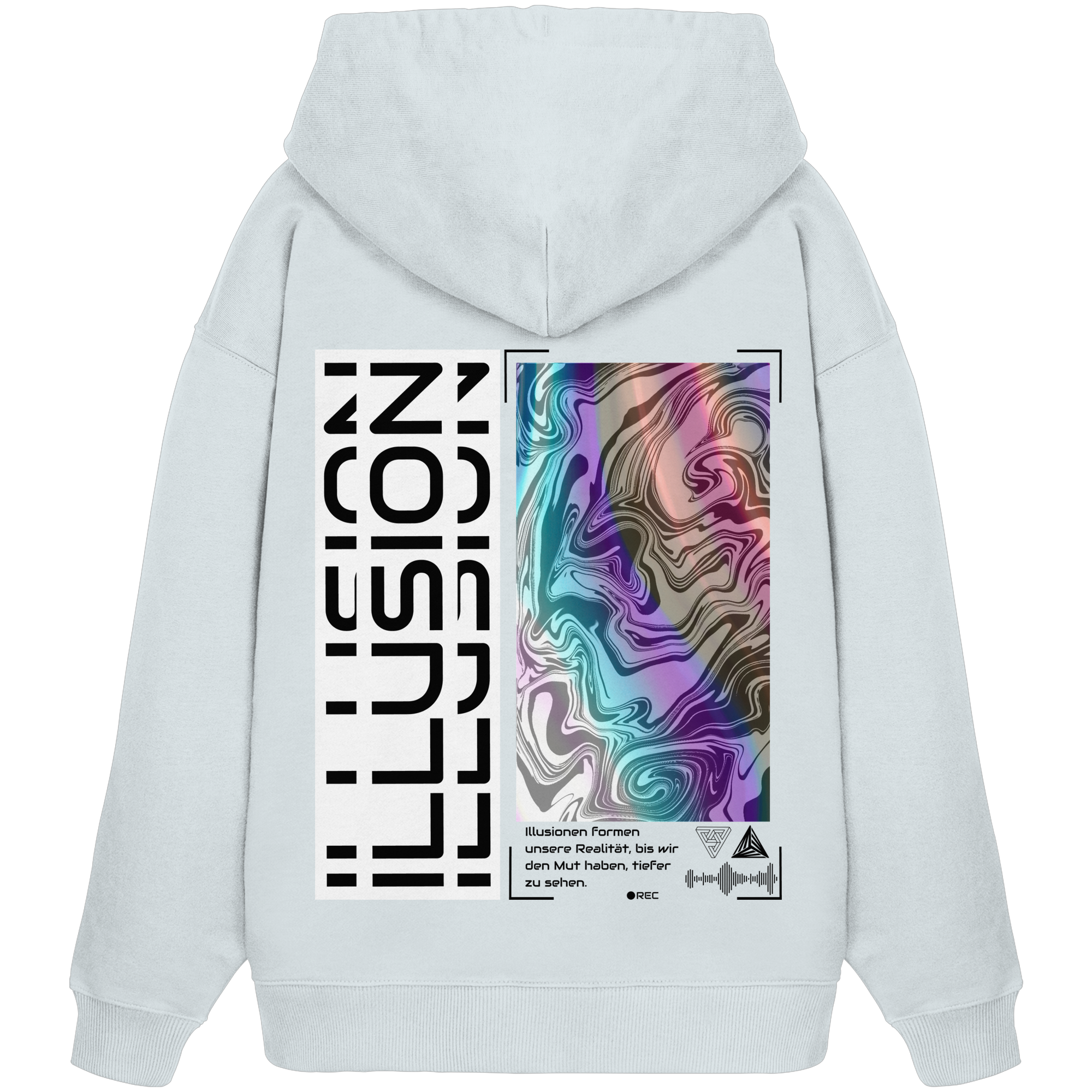 rylive Unisex Oversized Hoodie // Illusion