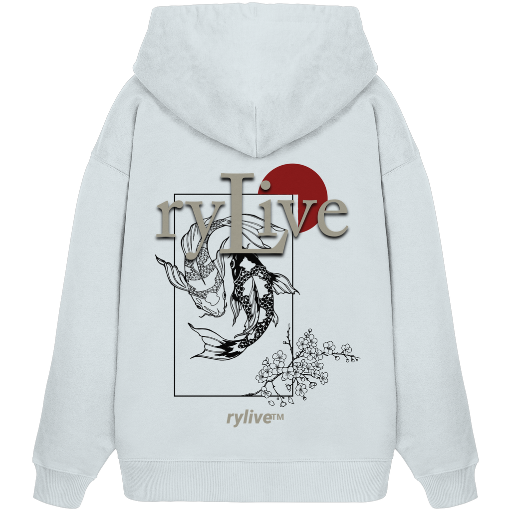 rylive Unisex Oversized Hoodie // Koi