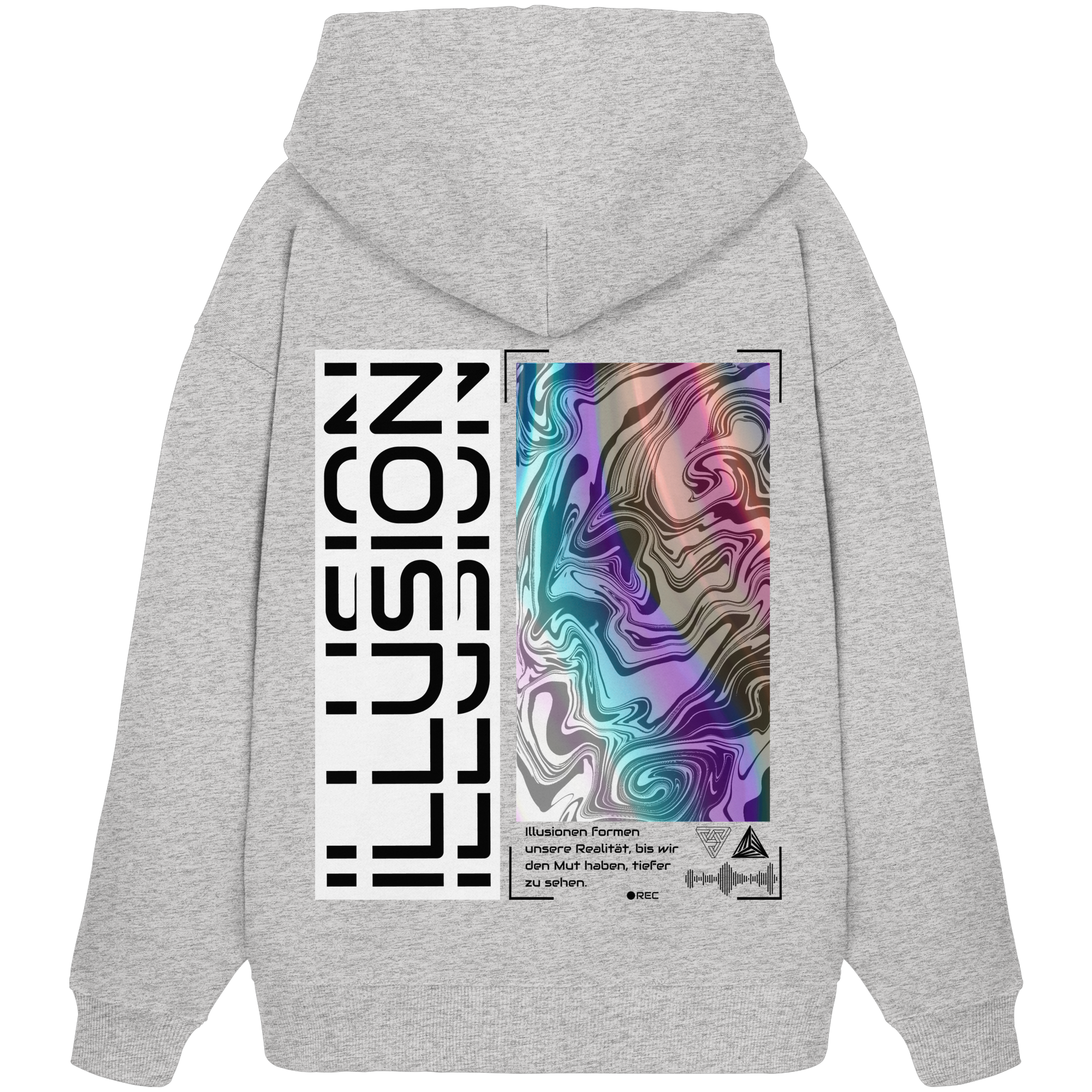 rylive Unisex Oversized Hoodie // Illusion