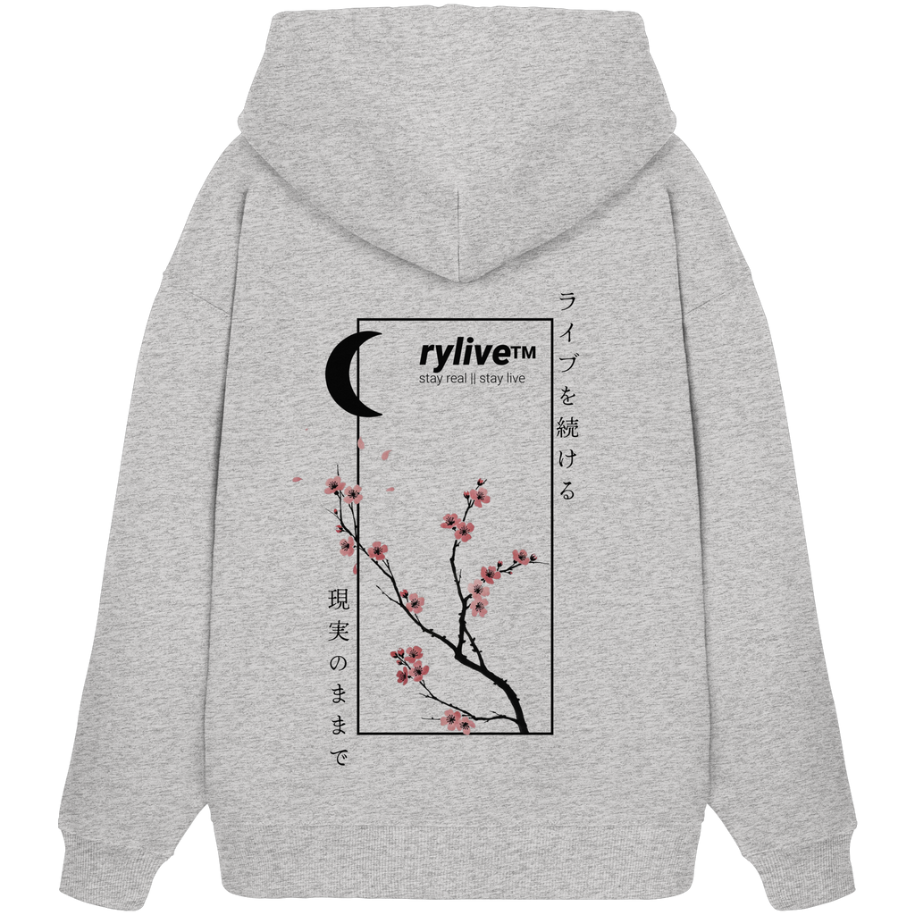rylive Unisex Oversized Hoodie // Cherry Blossom