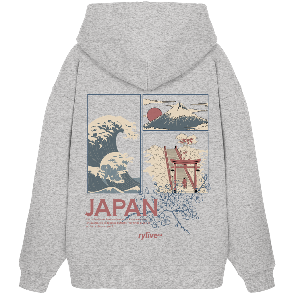 rylive Unisex Oversized Hoodie // Japan
