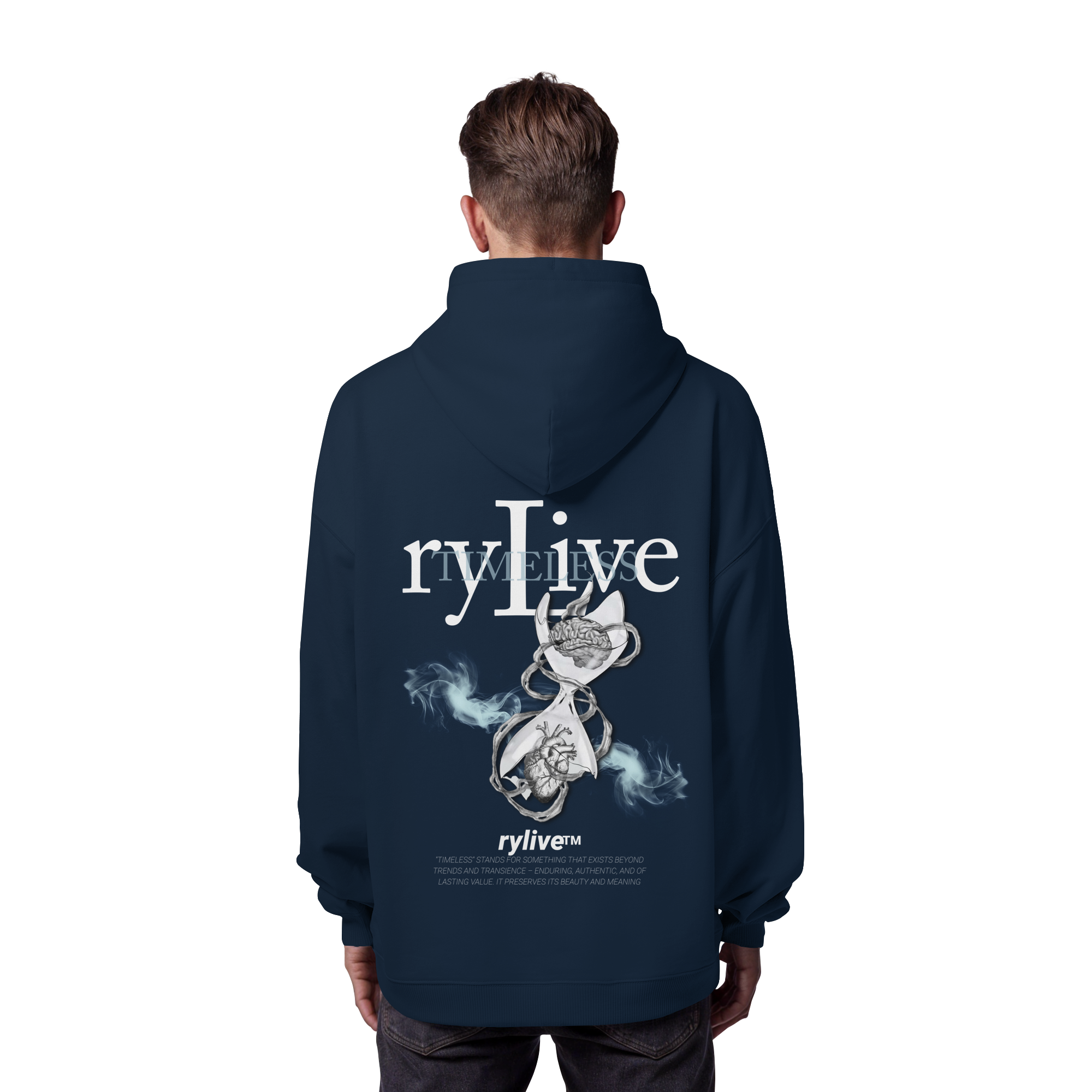 rylive Unisex Oversized Hoodie // Timeless