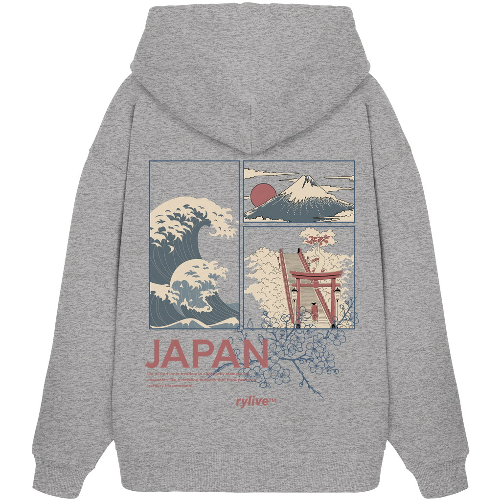 rylive Unisex Oversized Hoodie // Japan