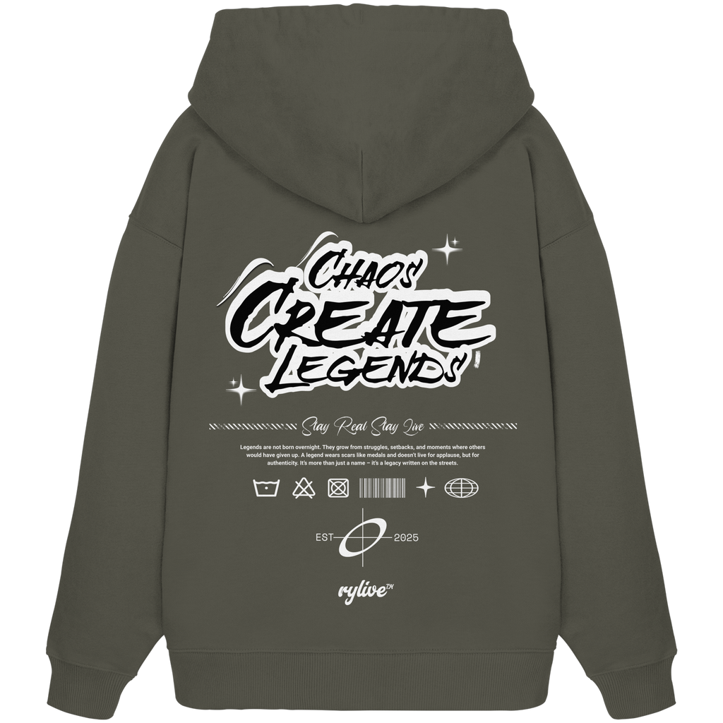 rylive Unisex Oversized Hoodie // Legend