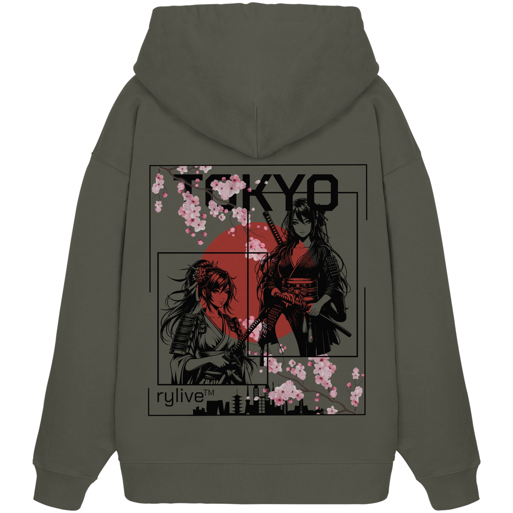 rylive Unisex Oversized Hoodie // Tokyo