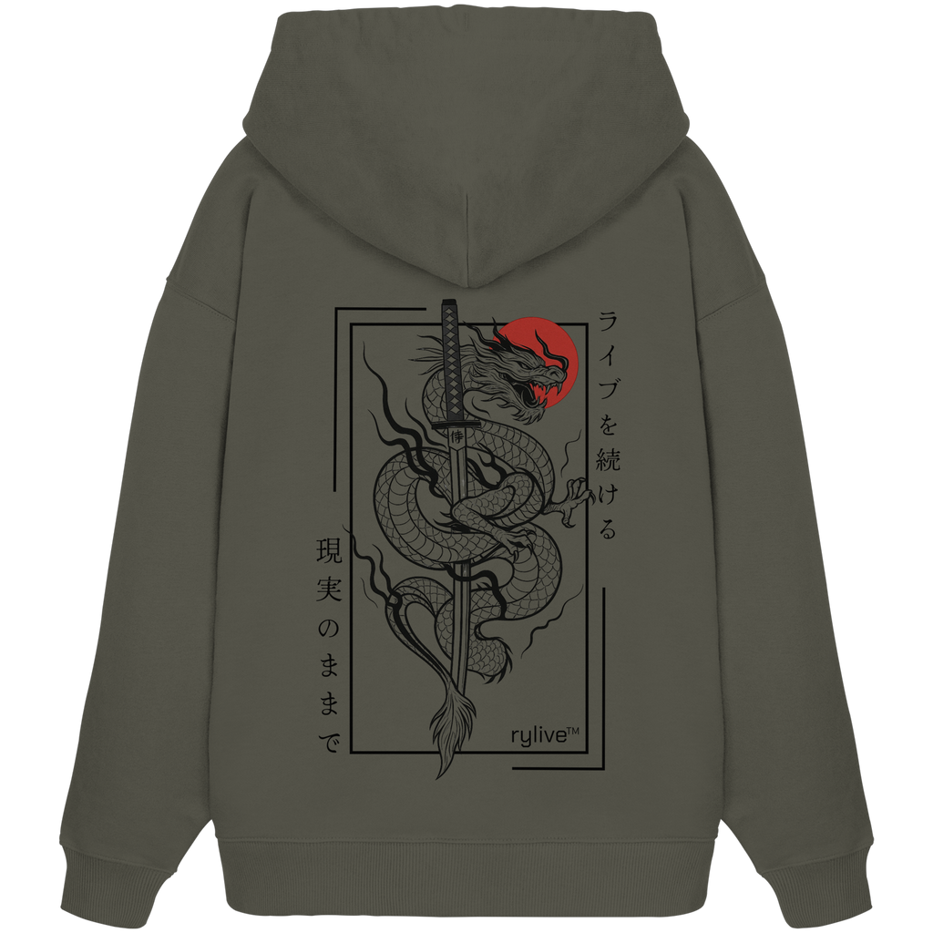 rylive Unisex Oversized Hoodie // Dragon