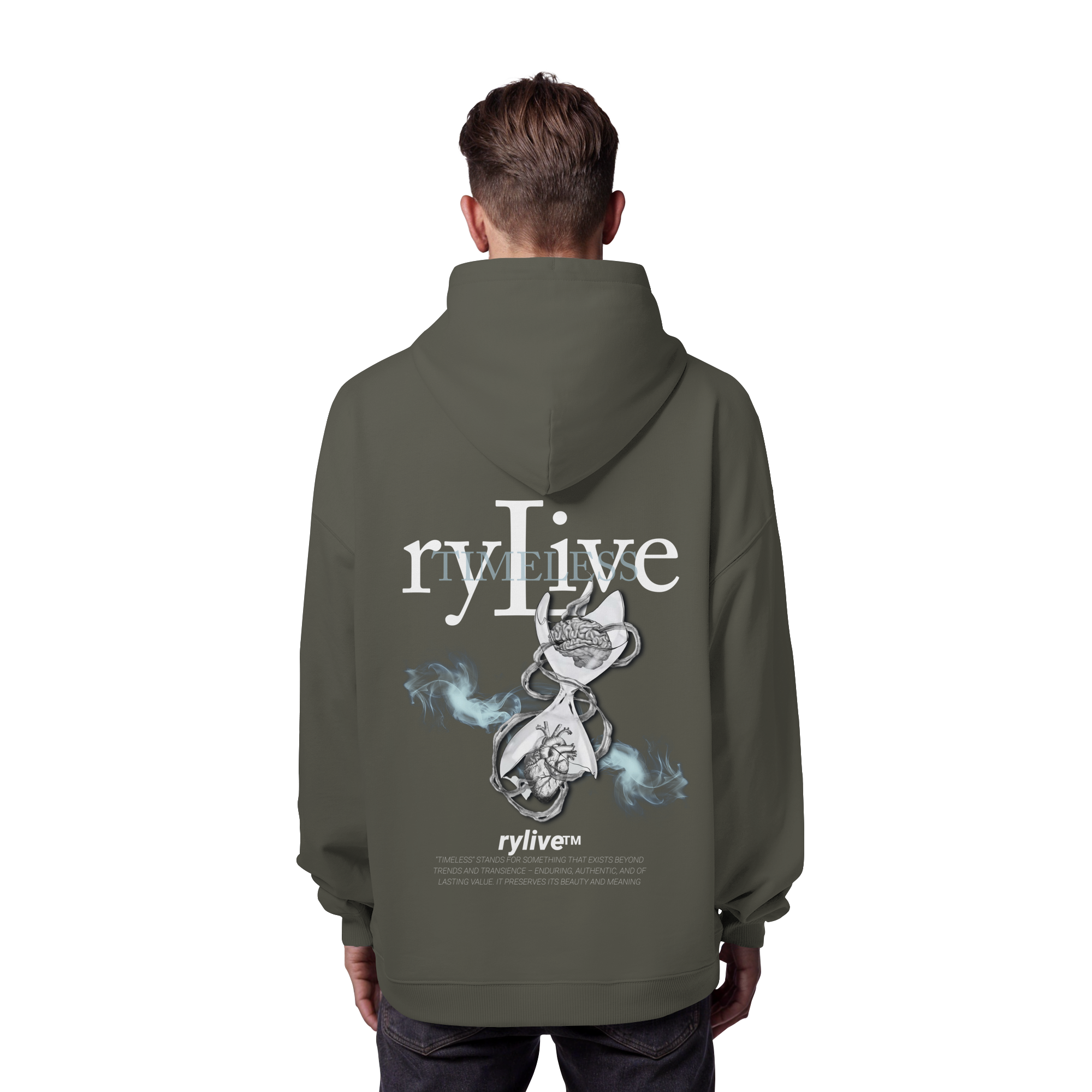 rylive Unisex Oversized Hoodie // Timeless