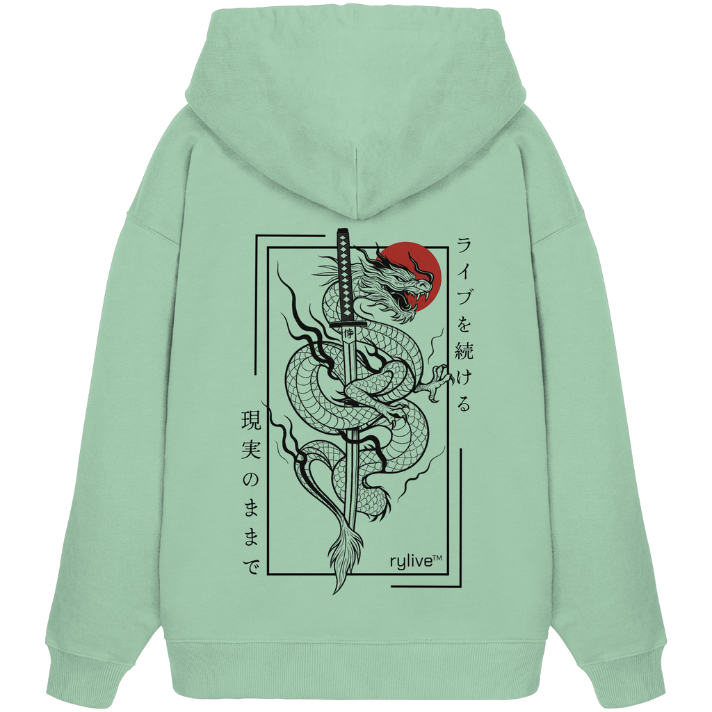 rylive Unisex Oversized Hoodie // Dragon