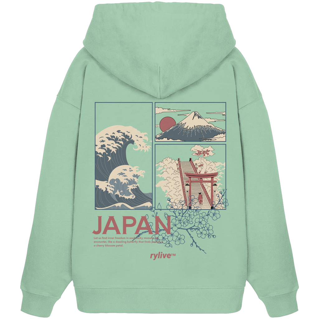 rylive Unisex Oversized Hoodie // Japan