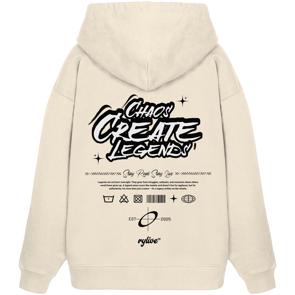 rylive Unisex Oversized Hoodie  // Legend