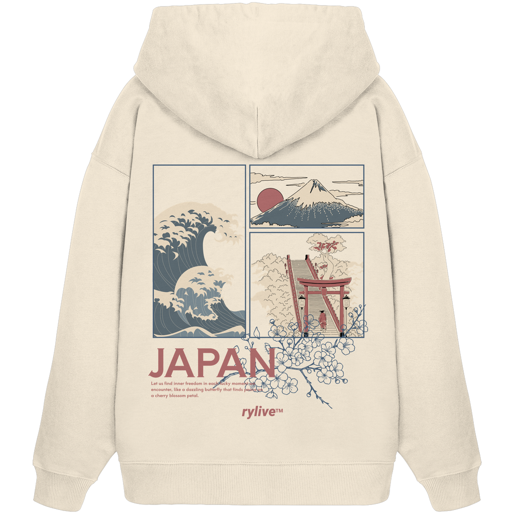 rylive Unisex Oversized Hoodie // Japan