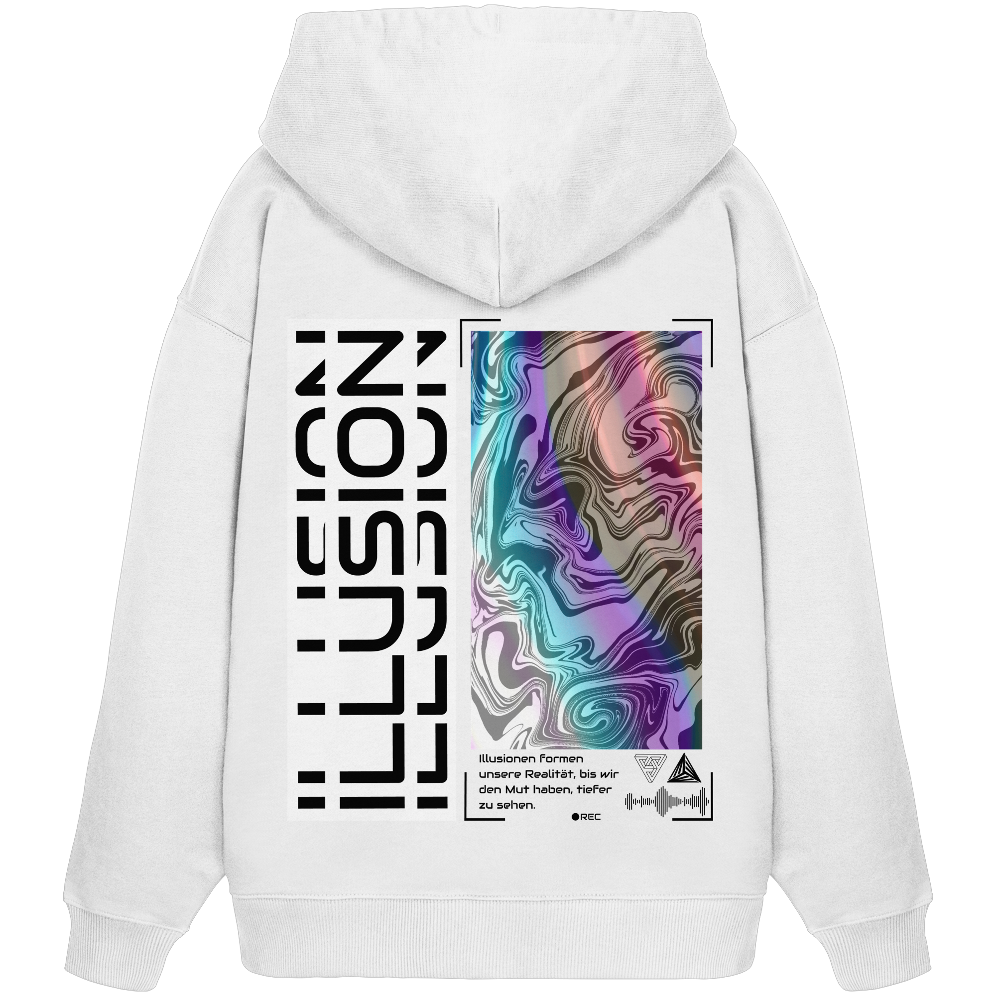 rylive Unisex Oversized Hoodie // Illusion