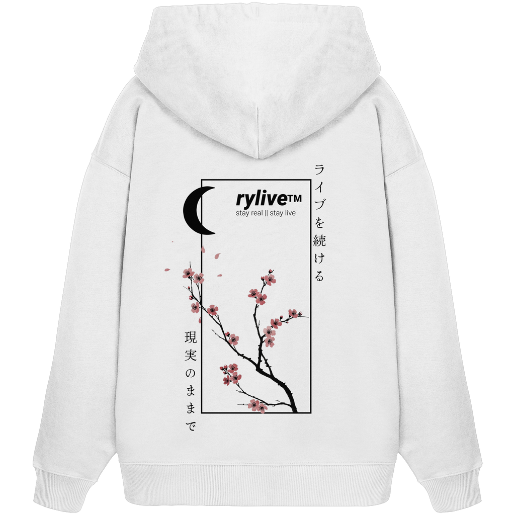 rylive Unisex Oversized Hoodie // Cherry Blossom