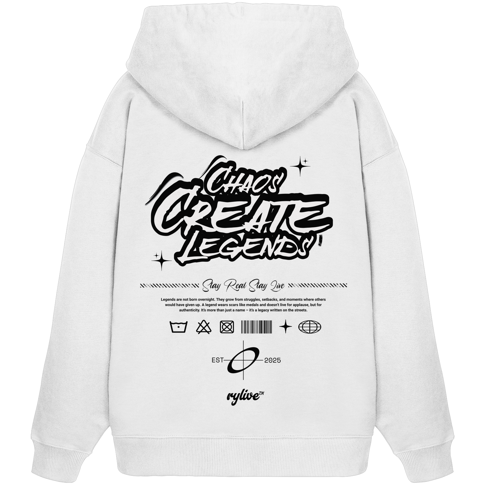rylive Unisex Oversized Hoodie  // Legend