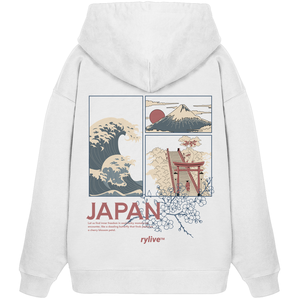 rylive Unisex Oversized Hoodie // Japan
