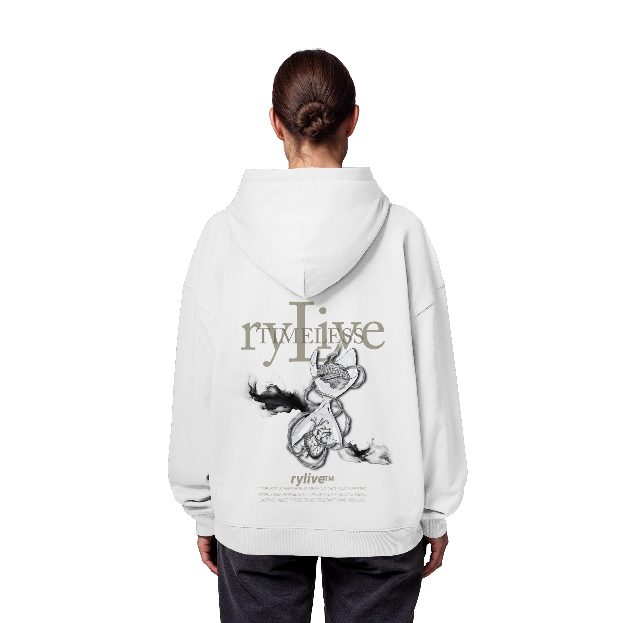rylive Unisex Oversized Hoodie // Timeless