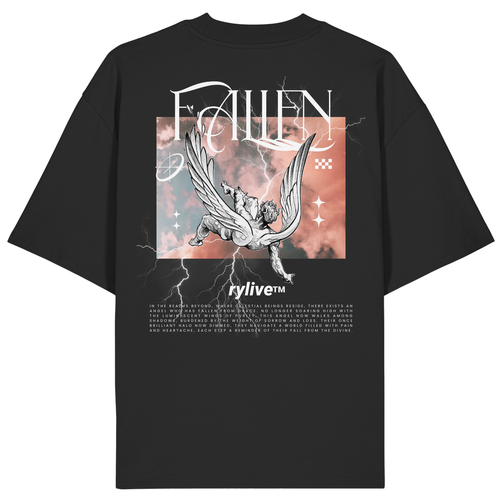 rylive Unisex Oversized T-Shirt // Fallen Angel