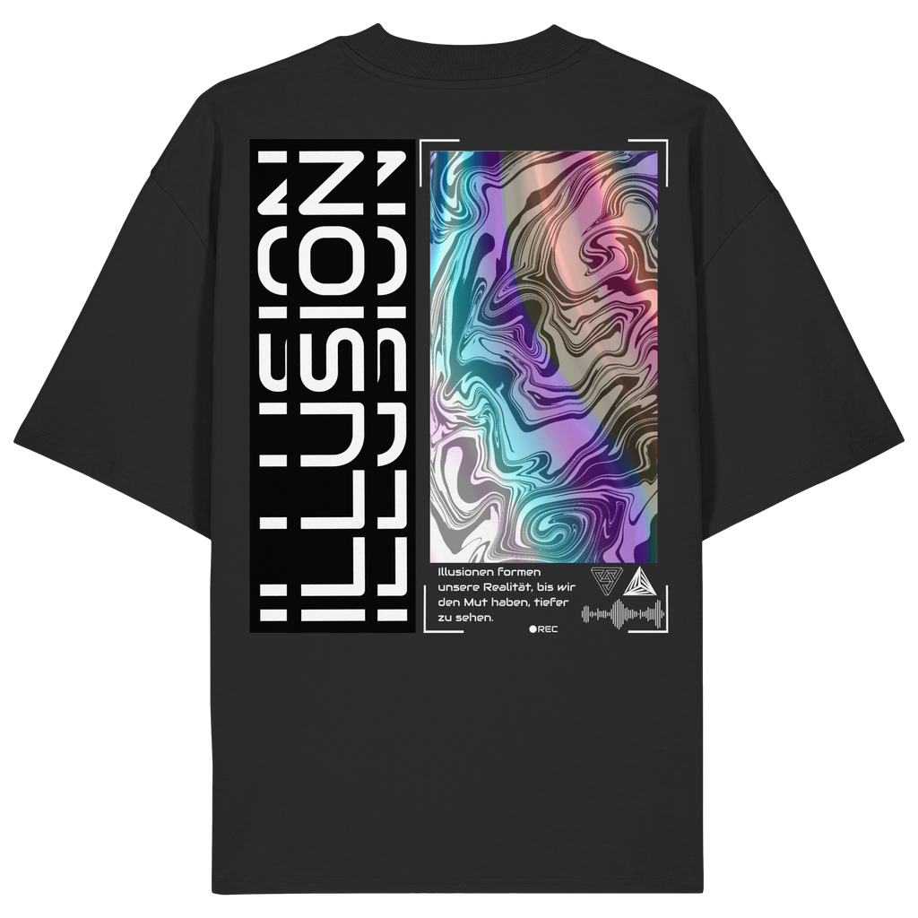 rylive Unisex Oversized T-shirt // Illusion