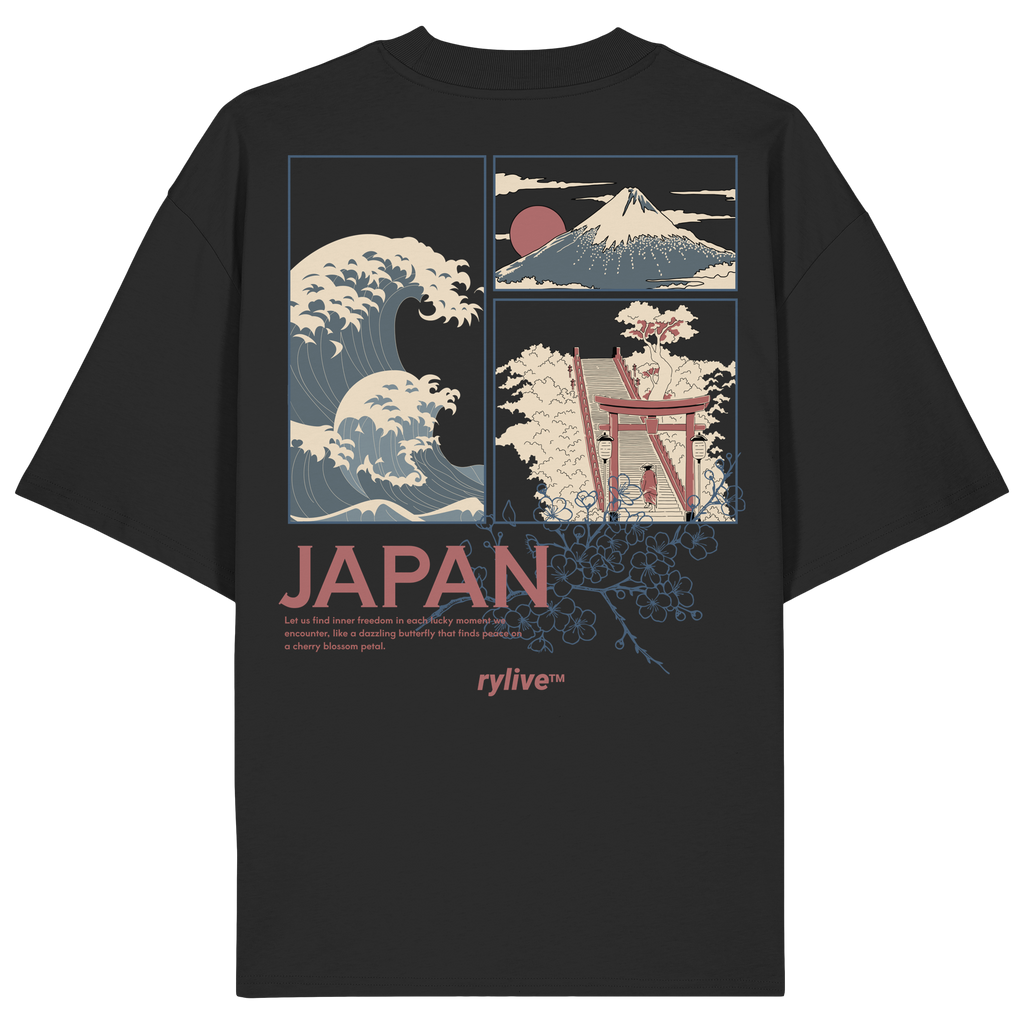 rylive Unisex Oversized T-Shirt // Japan