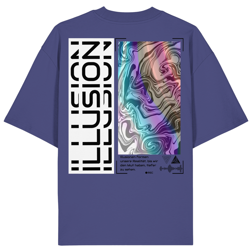rylive Unisex Oversized T-Shirt // Illusion